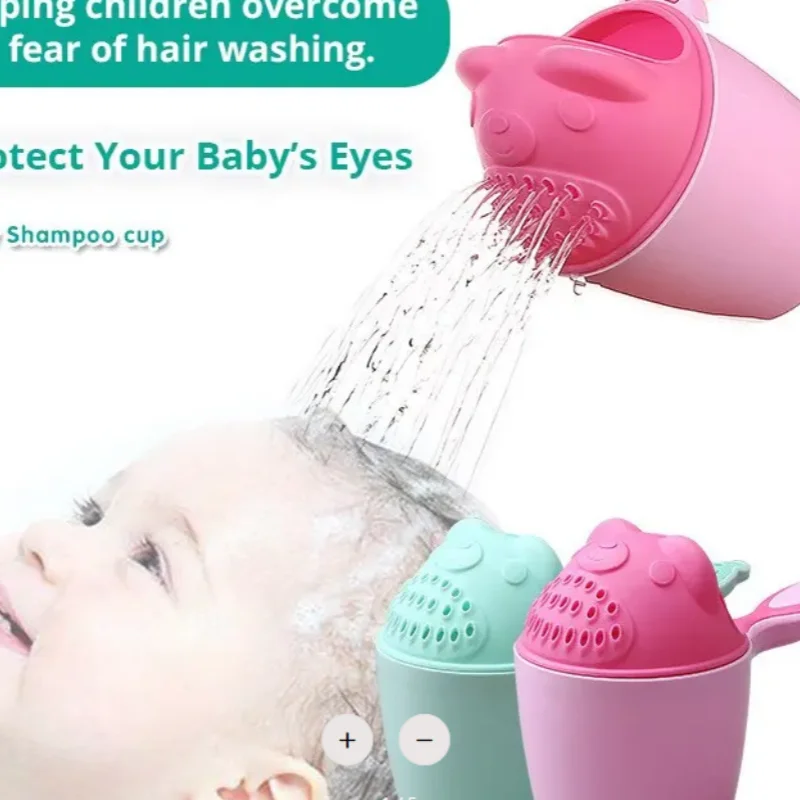 Produtos para bebês, copos para lavar os cabelos infantis, chuveiros de bebê, copos para lavar os cabelos, chuveiros de bebê, colheres de banho