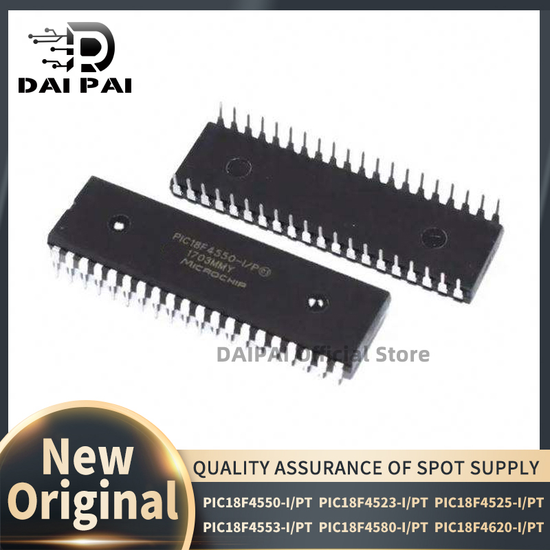 (1 UDS-5 uds/lote) 100% nuevo original PIC18F4520-I/PT PIC18F4523 PIC18F4525 PIC18F4550 PIC18F4553 PIC18F4580 PIC18F4620-I/PT QFP44