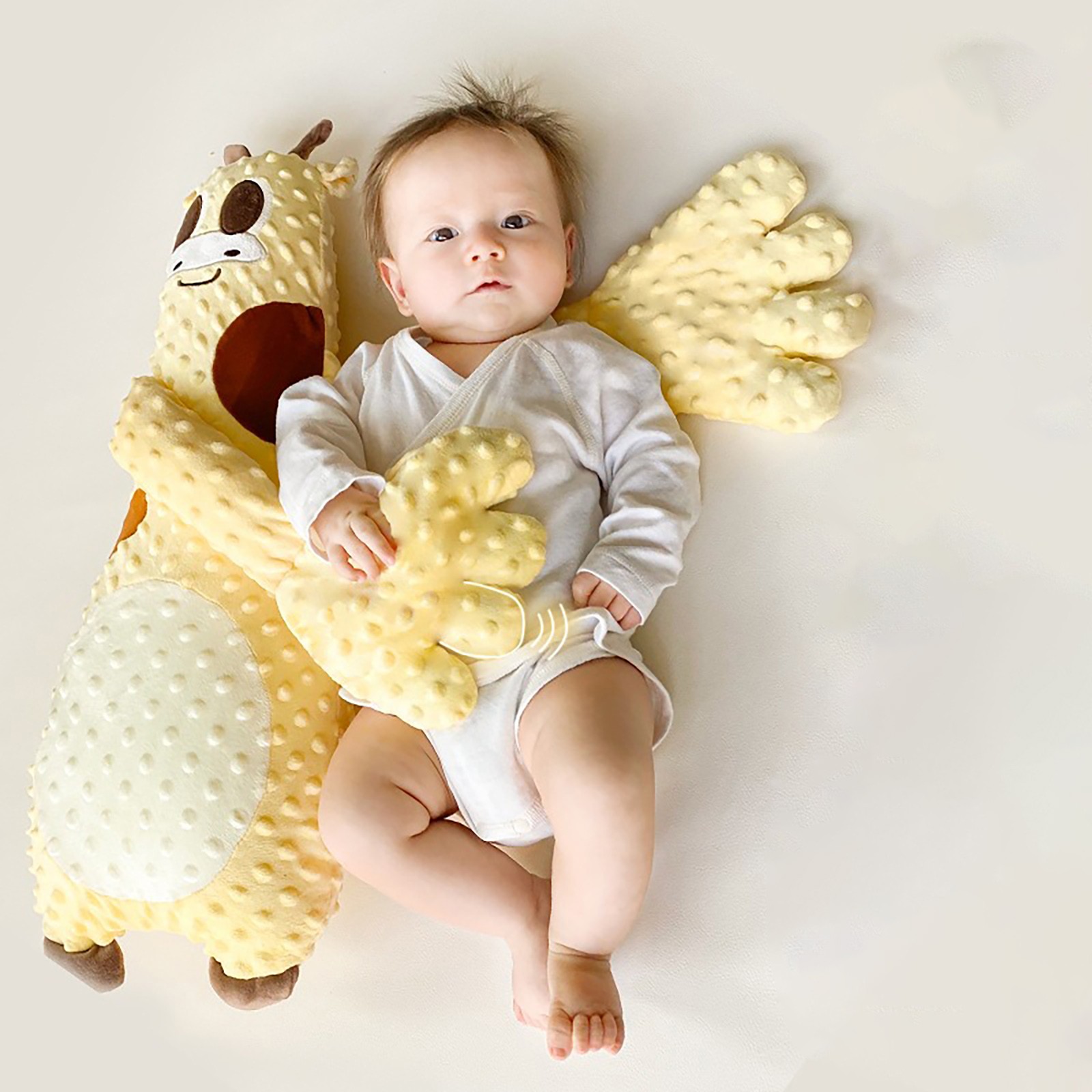 Almohada de muñeca para dormir para bebé, almohada calmante con Control remoto, compañero eléctrico para dormir, almohada automática para bebé, lactancia para niños pequeños