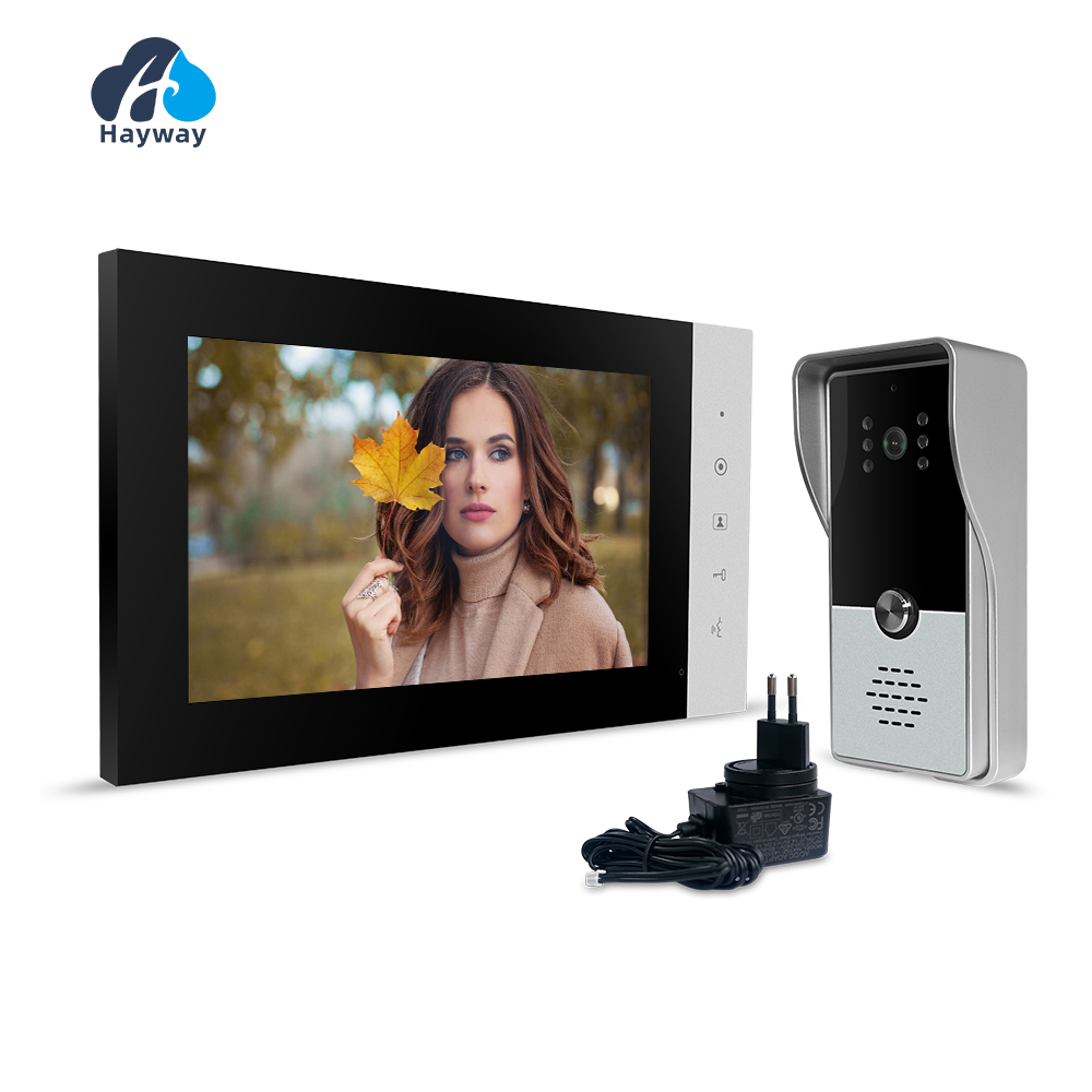 video-intercom 1200TVL 4-draads villa visueel intercomsysteem, oproepontgrendeling en andere functies