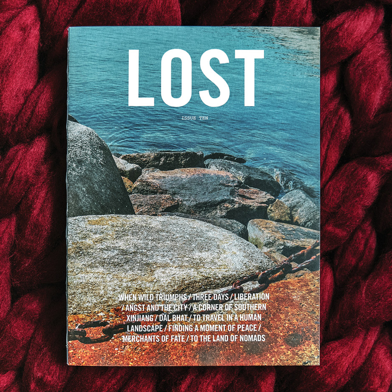 LOST Magazine 2024 Issue 01 NO.10 Bilingual Original Journal Life Magazine, Travel Story Lost Magazine
