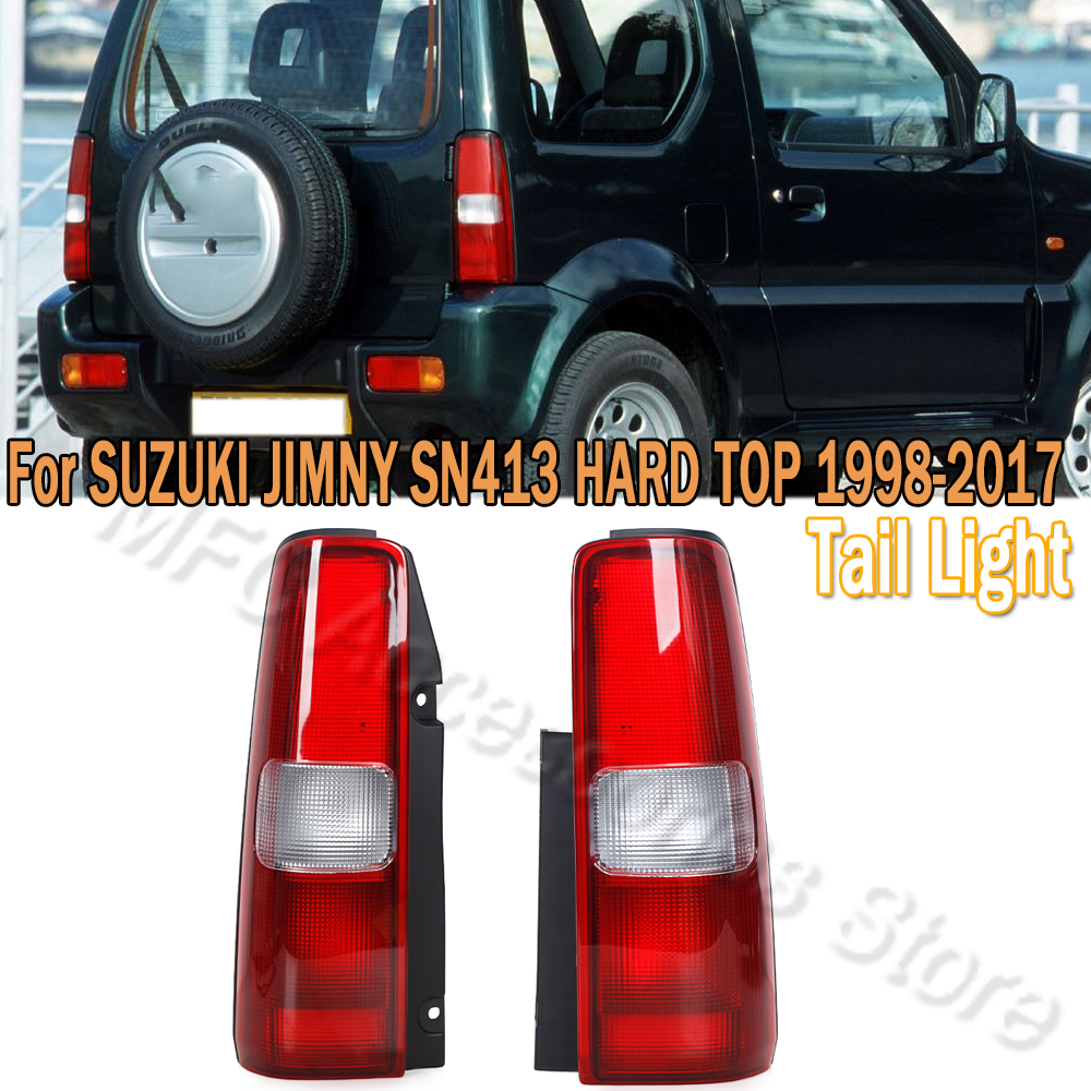 Luz trasera de parachoques, lámpara de calentamiento de parada para SUZUKI JIMNY SN413, parte superior dura 1998 1999 2000 2001 2002 2003-2017 para coche 3627581 A31