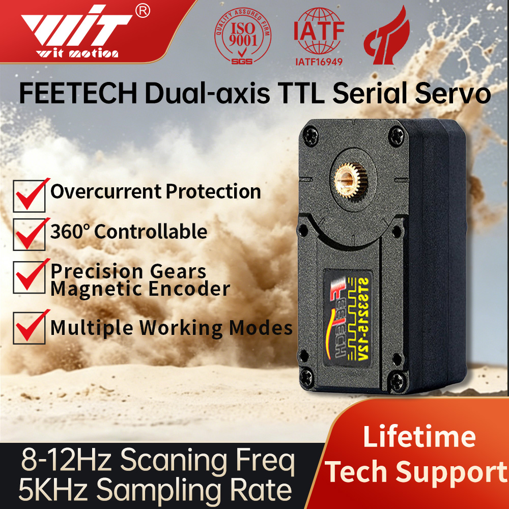 Feetech STS3215 Inteligentny Serwomechanizm 7.4V 12V 20KG 30KG 360 °   Serwomechanizm TTL Serial Bus do robota SO-ARM100, serwomechanizm przemysłowy DIY do ramienia robota AI
