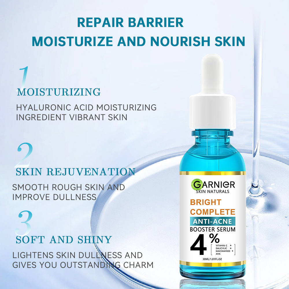 Esencia blanqueadora de 30ml que elimina las marcas de acné, comedones, espinillas, suero reparador Facial, reduce los poros, hidrata la esencia
