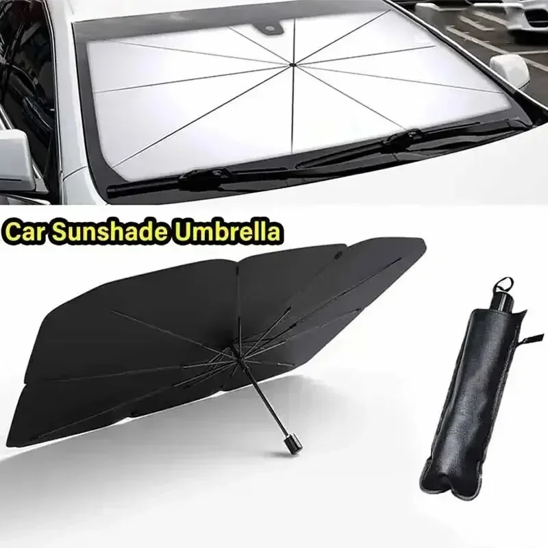 1PC 車のサンシェードサンシールド車のサンシェードスクリーンフロントガラス傘フロントストップパーキングギア