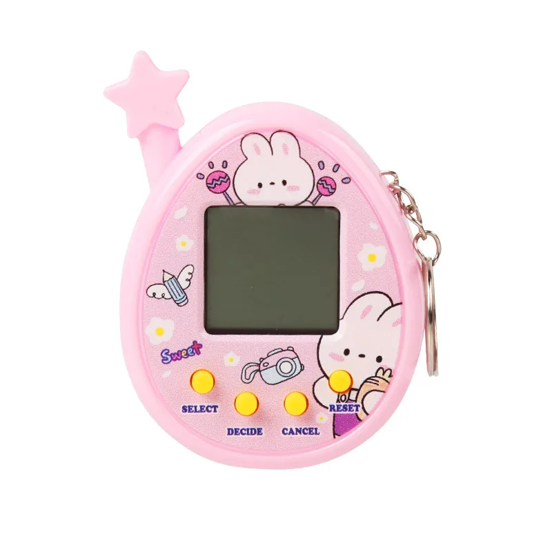 子供のためのノスタルジア電子ペット、新しい子供のおもちゃ、インタラクティブなおもちゃ、ポータブル、仮想、面白い、家、ペットコンソール、90年代