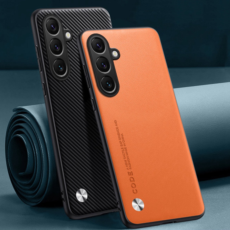 Custodia in pelle PU di lusso per Samsung Galaxy A17 5G Cover posteriore Custodia in silicone TPU opaco con protezione completa per Samsung A17 Coque