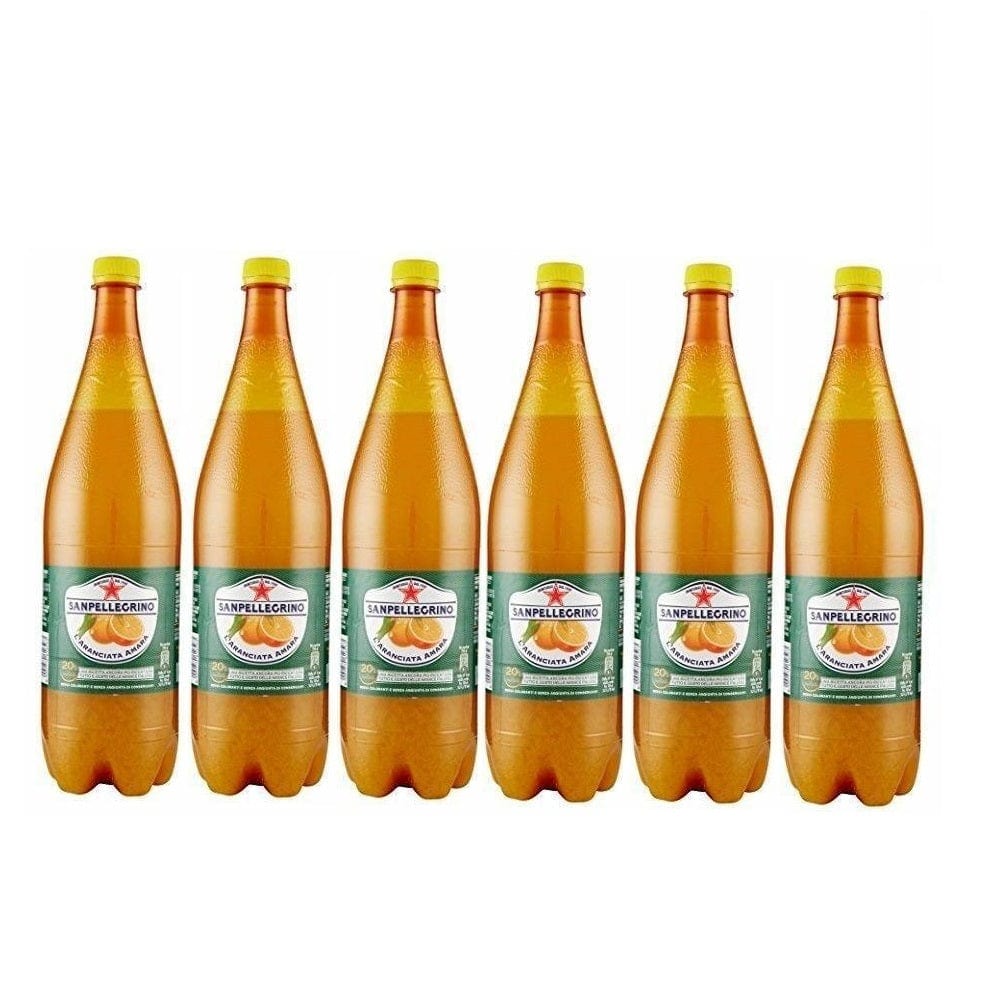 Amara Aranciata Naturli kohlensäurehaltiges Getränk 6x1, 2L-San Pellegrino