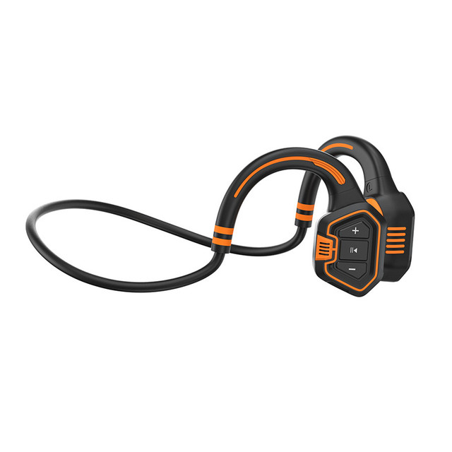 AS9 zestaw słuchawkowy do przewodzenia kostnego sporty bezprzewodowe wodoodporna wbudowana pamięć 16G odtwarzacz muzyczny MP3 pływanie przewodnictwo kostne