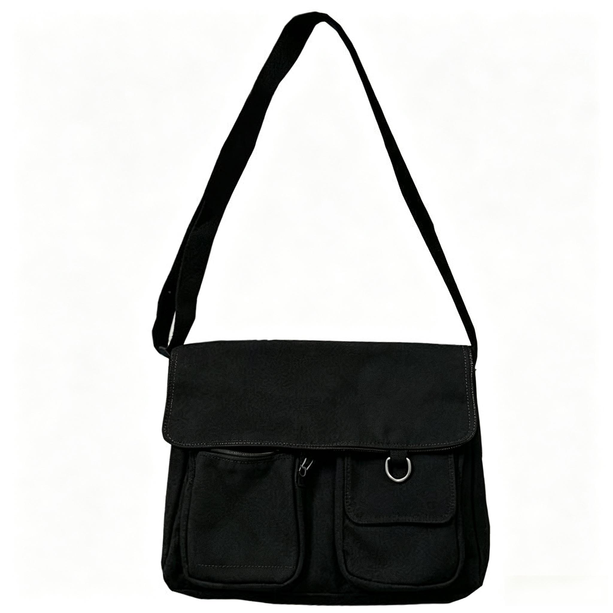 Neue Xierya Canvas-Umhängetasche mit großem Fassungsvermögen für Damen, Studenten, modische Umhängetasche, Messenger-Handtasche, tägliche Einkaufstasche, Freizeittasche
