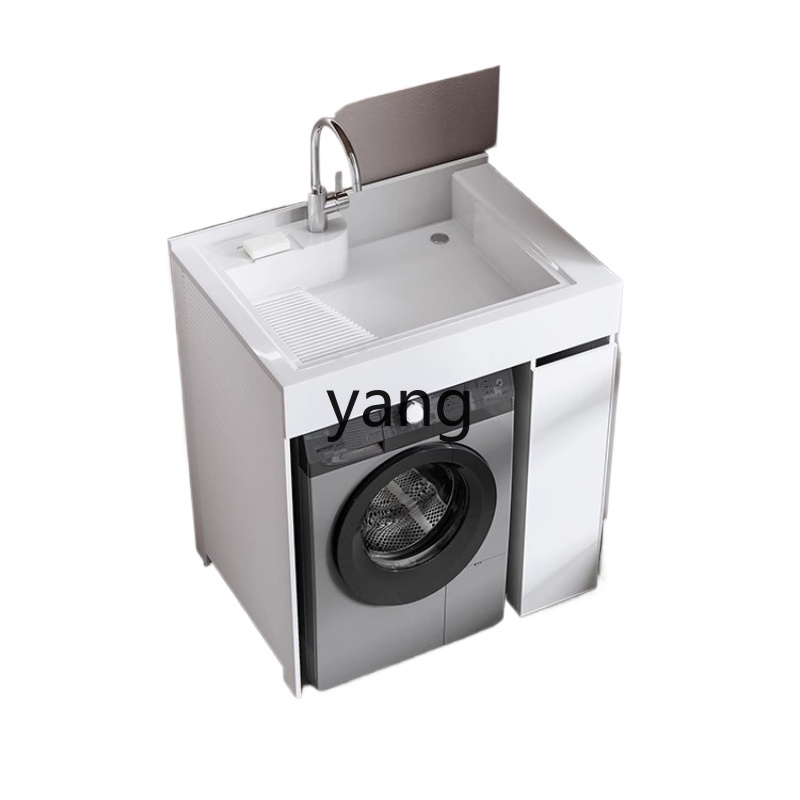 LMM wasmachine voor kleine appartementen belangrijke andere geïntegreerde kastruimte aluminium balkon waskastcombinatie