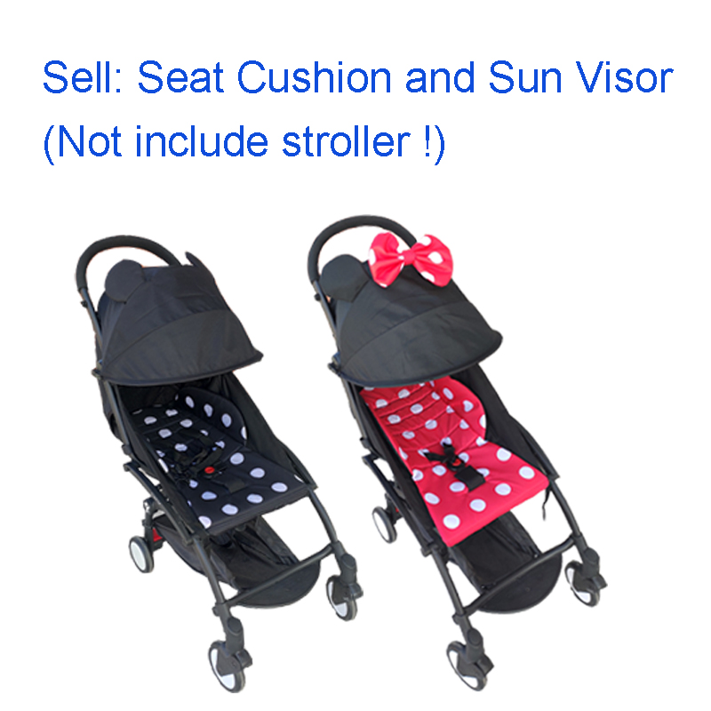 Accesorios para cochecito de bebé, capucha con dosel, sombrilla y colchón, cojín para asiento para 175 °   Babyzen Yoyo Yoyo2 Yoya