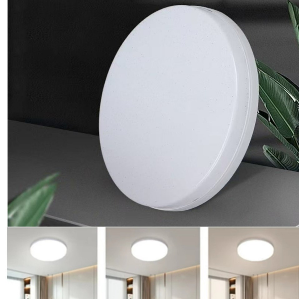 Modern round LED ceiling light neutral white cool white warm white 18W 24W 36W 48W bedroom corridor toilet lighting lamp