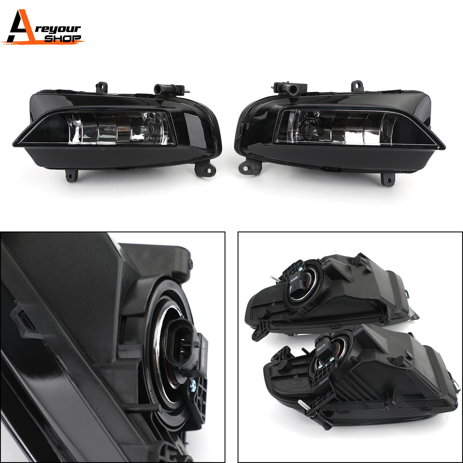 Areyourshop-par de luces antiniebla halógenas de parachoques delantero para AUDI S4 A4 s-line B8.5 2013-2015 8K0941699C 8K0941700C, piezas de automóviles