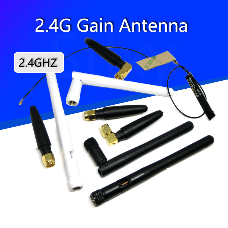 3dBi 2.4 GHz Wifi Ăng Ten SMA Đực Router Bluetooth Ăng Ten Mạng Không Dây 2.4G Antena Bên Ngoài Trên Không RP-SMA-J Mùa Xuân