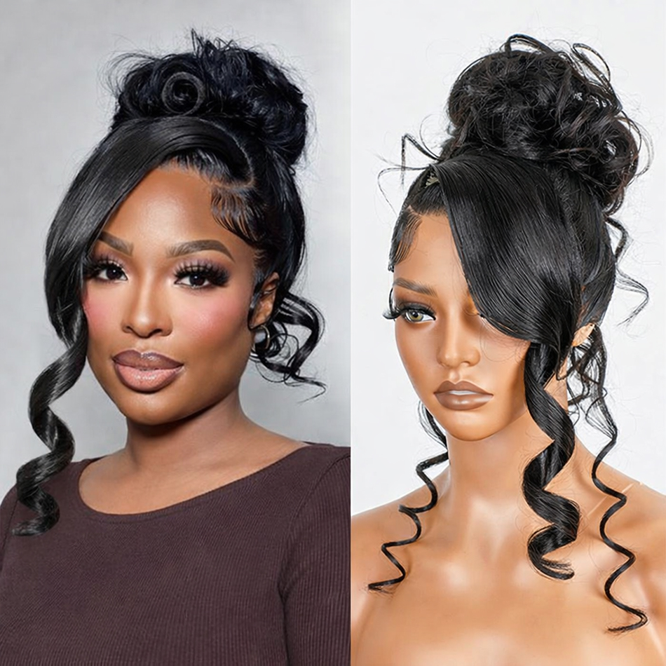 Body Wave 360 Full HD Kanten Frontale Pruiken Echt haar Voorgeplukt Braziliaanse Lijmloze Pruik 200 Dichtheid 13x4 Kanten Voorkant Pruik van echt haar