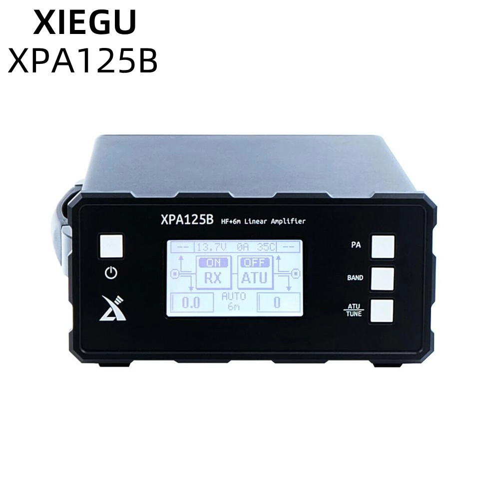 Оригинальный XIEGU XPA125B 100 Вт CB 27 МГц PA и ATU Универсальный аппарат HF радио усилитель мощности трансивер для X5105 X108G G1M G90