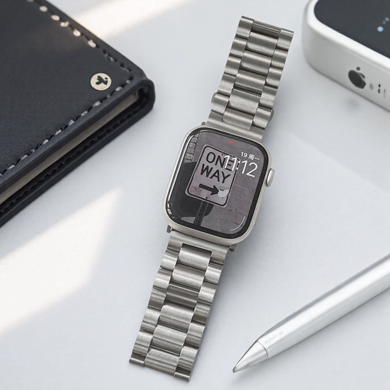 Pulseira de aço inoxidável para apple watch band ultra 49mm 45 41 44 40 38 42 46mm pulseira de metal para iwatch série 10 9 8 7 se 6 5 4