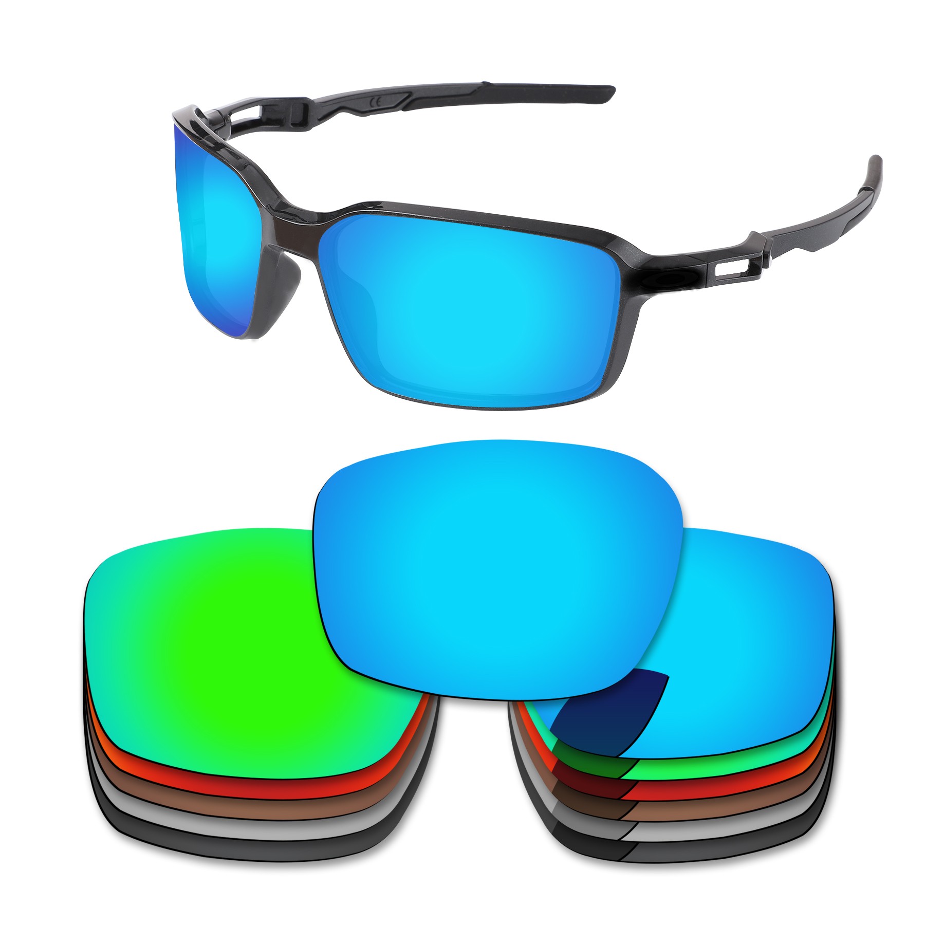 Bsymbo – lentilles de remplacement pour lunettes de soleil Oakley Siphon OO9429, polarisées, plusieurs Options