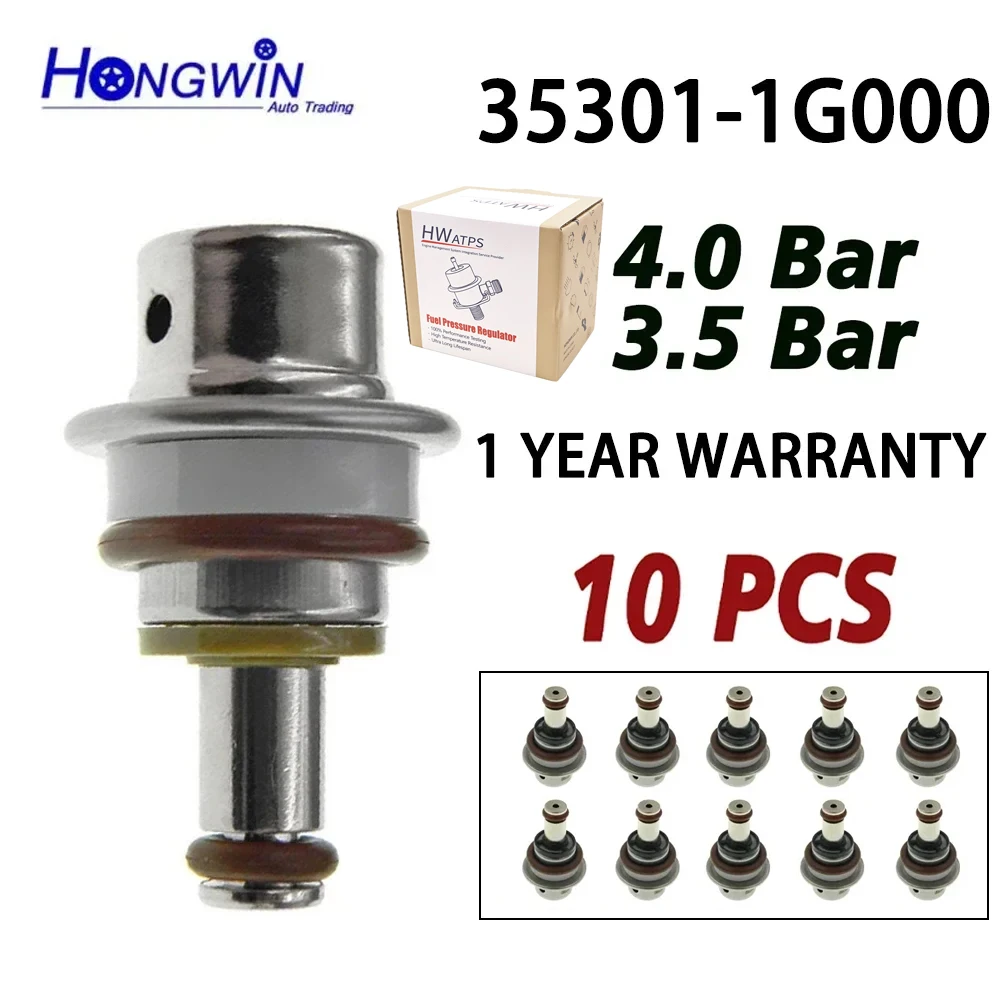 Регулятор давления топлива, 10 шт., подходит для Hyundai KIA Accent Azera Elantra Sonata i30 i40 35301-1G000 353011G000 31380-3R600 313803R600