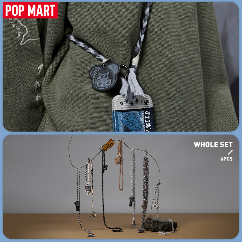 POP MART Hirono Road Journal Series-Telefon-Lanyard Blind Box 1PC/6PCS