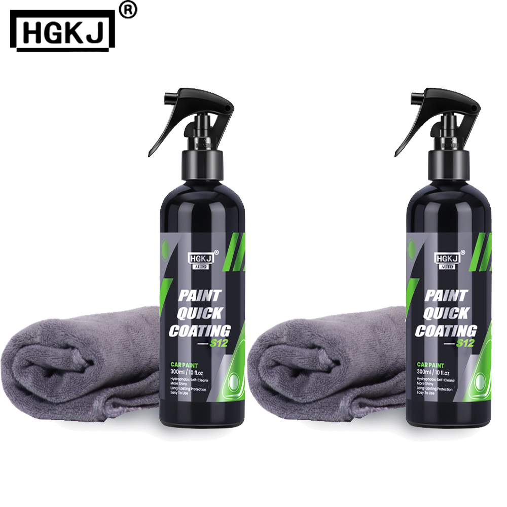 300ML Samochodowa powłoka ceramiczna Wosk Płynne szkło Auto Body Polish Farba Hydrofobowy połysk Długotrwała ochrona Produkt samochodowy Hgkj S12