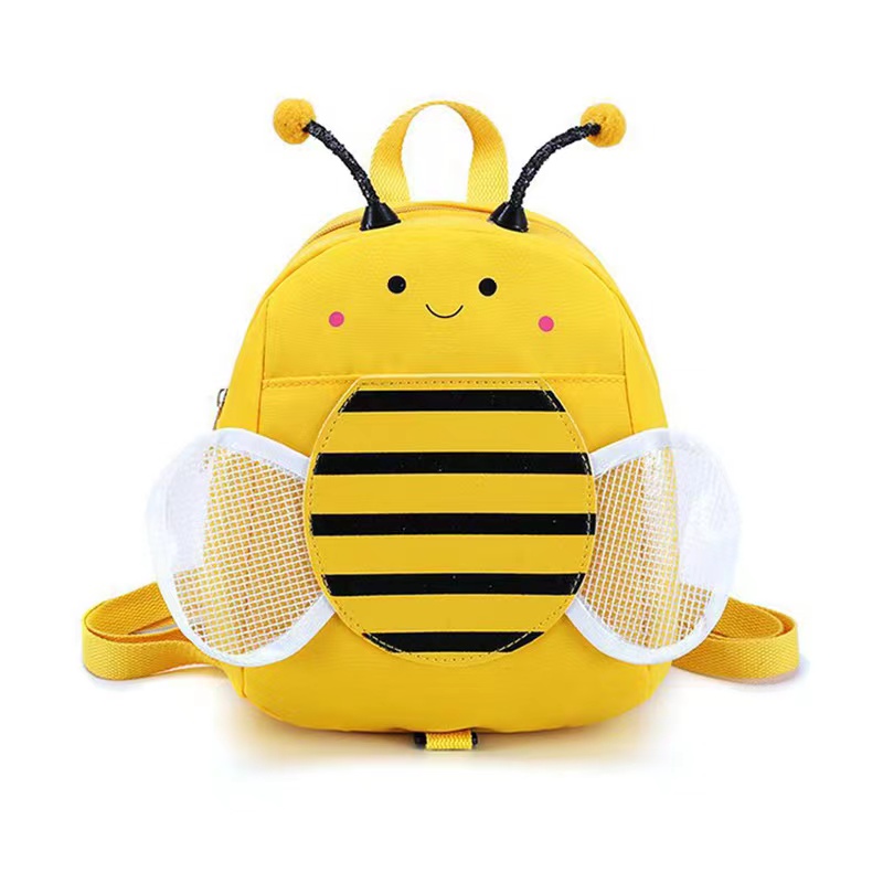 Kids Stuff Cute Bee Style Backpack Kids School Bag Fashion Anti-loss Large Capacity Handbag Children Girls Bag Mochila