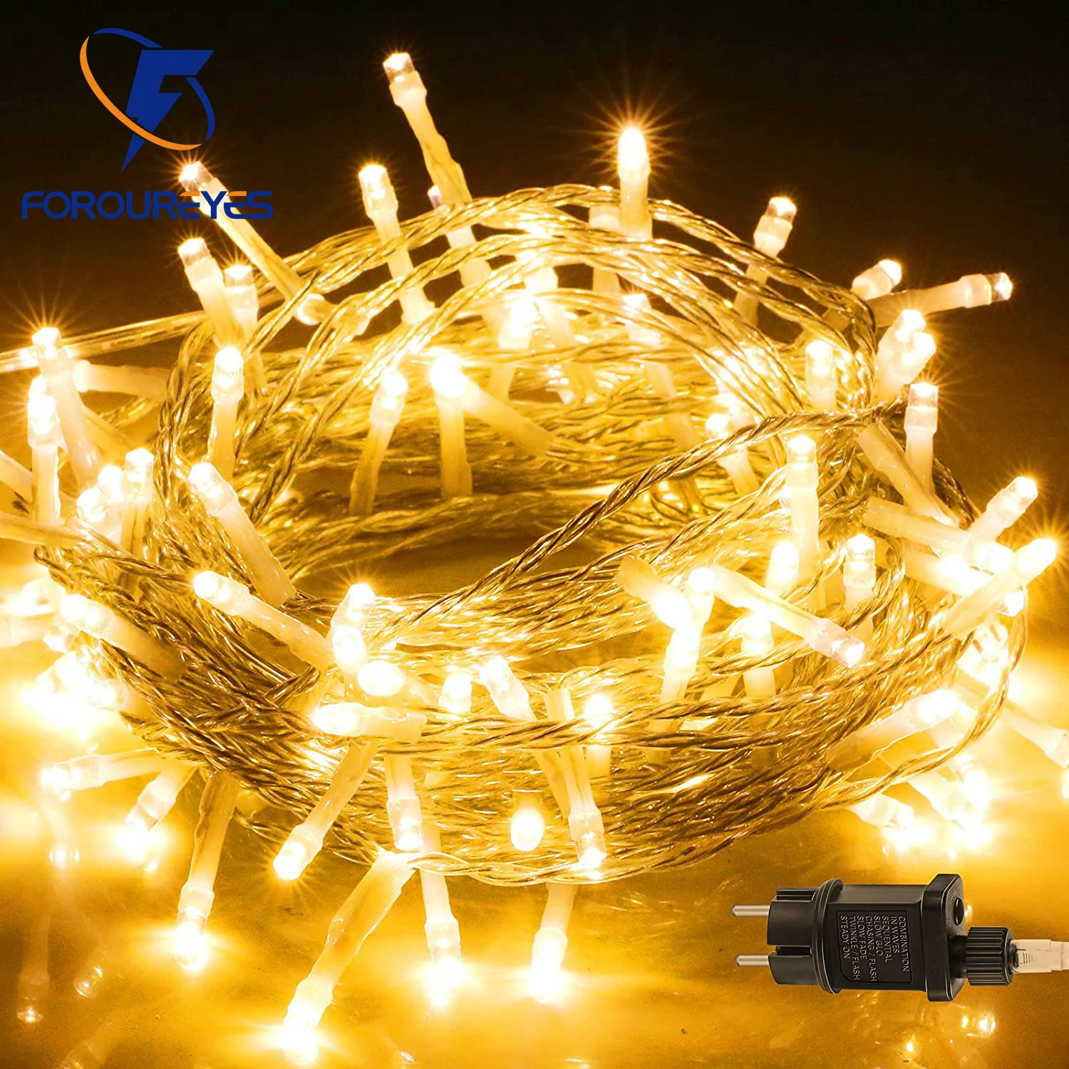 LED Weihnachten Lichterketten wasserdicht 10m-100m 8 Modi 24V-36V Urlaub Hochzeits feier String Dekor für Beleuchtung Feier