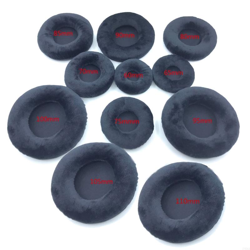 P88A Comfortabele sponsfelvelveertoren 60mm-110 mm Hoofdtelefoon Hoofdtelefoon Hoofdtelefoon Earmuffs