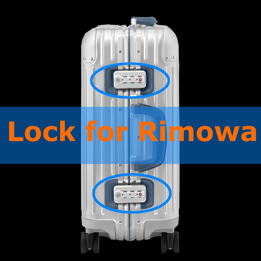Комбинированный замок TSA006 для чемоданов Rimowa, замена замка Rimowa TSA006, ремонт багажа