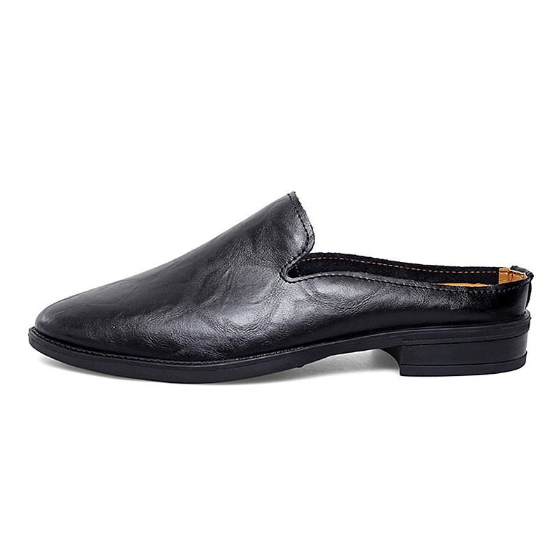 Sapatos casuais de couro masculino, meio sapato, mocassins, verão, tamanho grande, 47, 48, promoção de vendas
