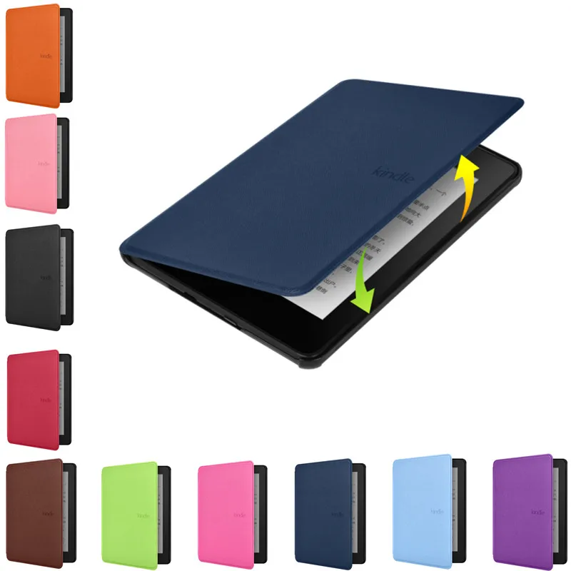 Casing cangkang pintar untuk Kindle Paperwhite ke-7 generasi ke-6 2015 2013 2012 Model rilis DP75SDI EY21 casing penutup magnetik