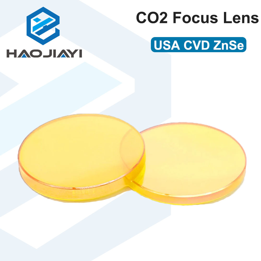 Lentille de mise au point Laser USA CVD ZnSe DIA 12 15 18 19.05 20 FL 38.1 50.8 63.5 76.2 101.6 127mm pour Machine de découpe et gravure Laser CO2