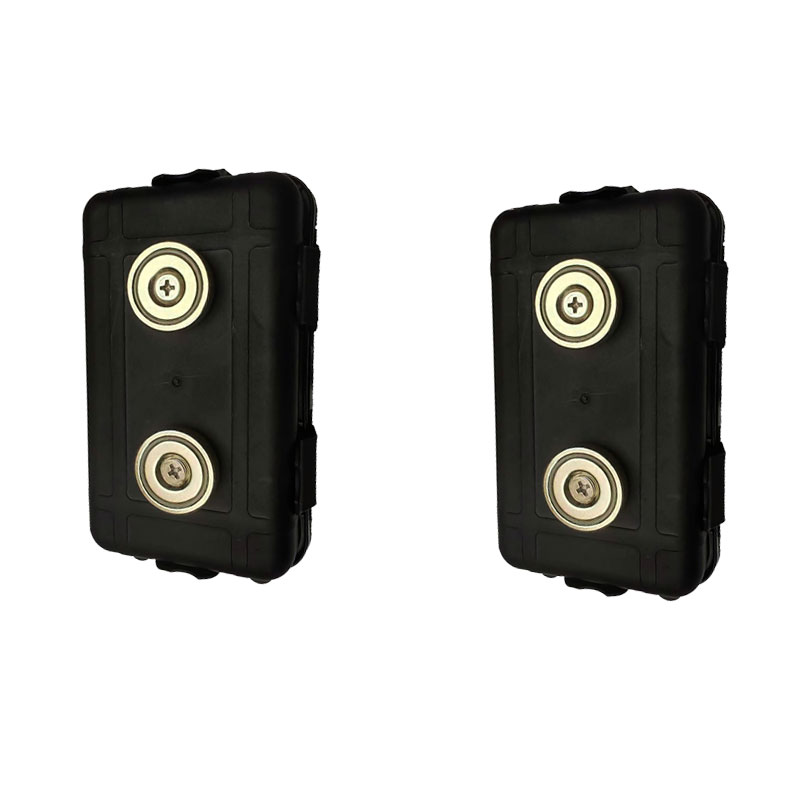 Mini caja de llaves magnética para coche, soporte magnético impermeable para llaves, soporte multiusos para debajo del coche, caja a prueba de herrumbre