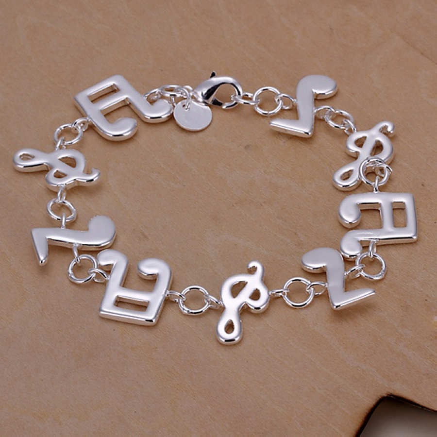 Mode Stijl Mooie Nieuwe Aankomst Hoge Kwaliteit Zilverkleurige Sieraden Armbanden Vrouwen Leuke Huwelijksgeschenken Leuk