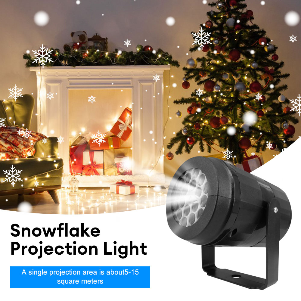 Weihnachten Projektor Lichter Outdoor Urlaub Led Projektion Lampe Wasserdicht Weihnachten Decor Schneeflocke Laser Licht Party Bühne Lichter