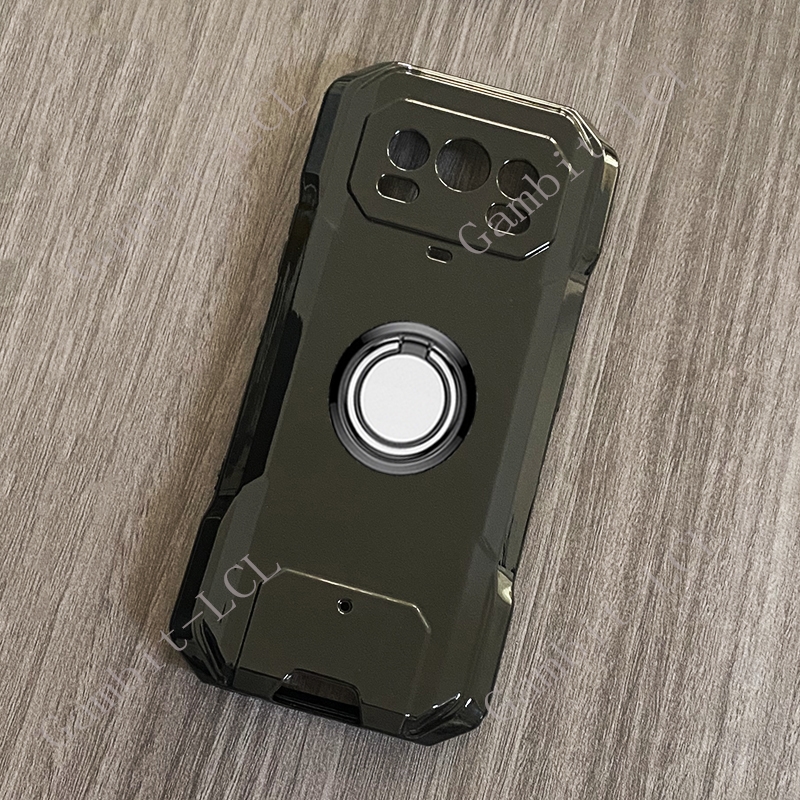 Voor Ulefone Armor 27 Pro 27T 27Pro 27TPro 6.78 "2024 Terug Ring Houder Beugel Telefoon Case Smartphone TPU zachte Siliconen Cover