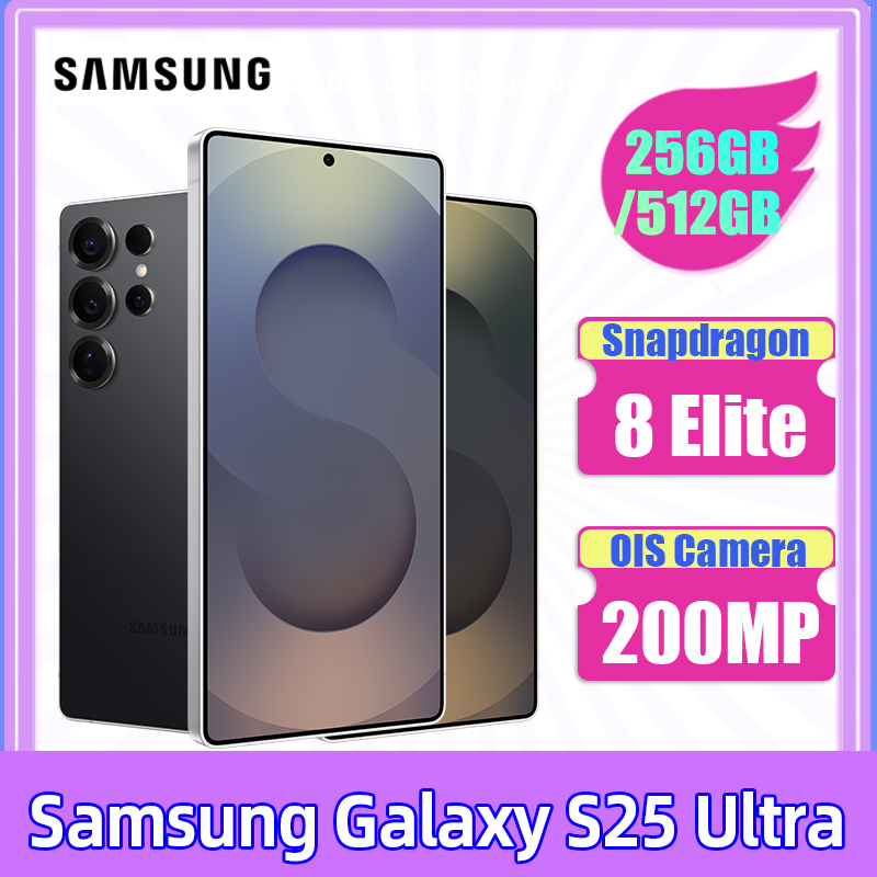 สมาร์ทโฟน Samsung Galaxy S25 Ultra 5G ชิปเซ็ต Snapdragon 8 Elite กล้อง AI 4 ตัว ความละเอียด 200MP หน้าจอ 6.9 นิ้ว 120Hz Dynamic LTPO AMOLED 2X