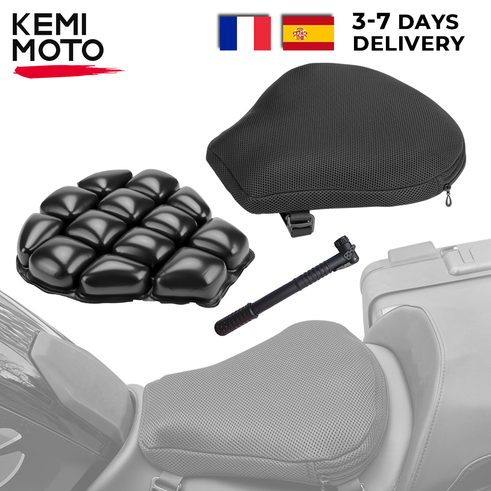 KEMiMOTO sarung bantalan kursi sepeda motor, sarung bantal Universal untuk R1200GS R1250GS untuk CBR600 Z800 Z900 untuk GSXR 600 750 untuk 390 ATV
