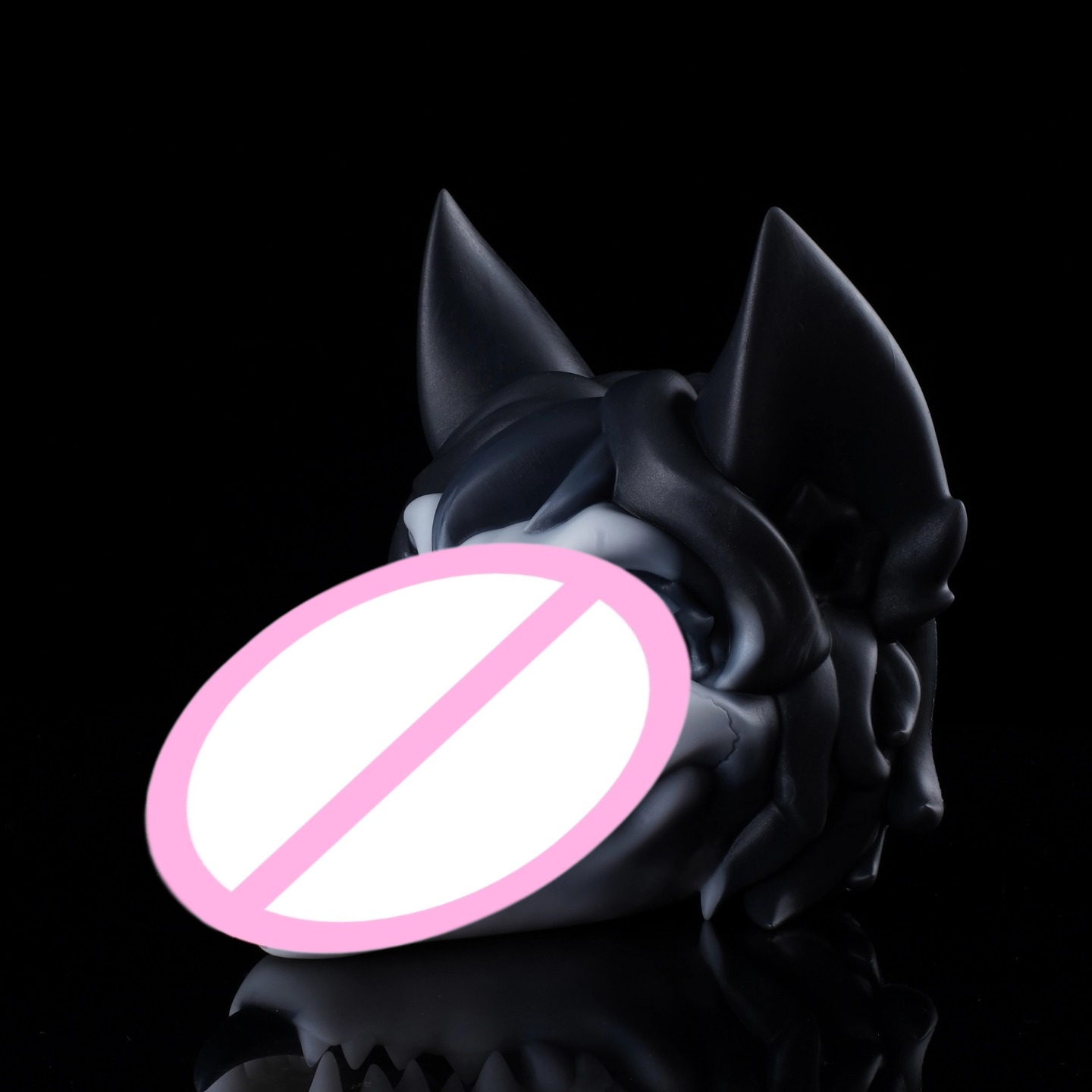DIMVRA 1471-Skulldog Phantom Bone Wolf Fantasy Silicone Male Stroker Multi Channel Spirit Hound Design ของเล่นผู้ใหญ่แบบซิลิโคนสำหรับผู้ชาย รุ่น Skulldog Phantom Bone Wolf ดีไซน์ Spirit Hound หลายช่องทาง