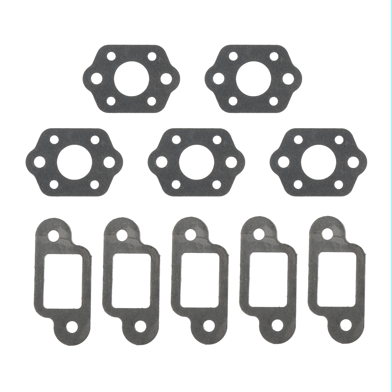 Junta de carburador de silenciador de 10 unids/set para motosierras STIHL 018 017 021 023 025 MS180 MS170 MS210 MS230 MS250 MS 230 250 11231290900
