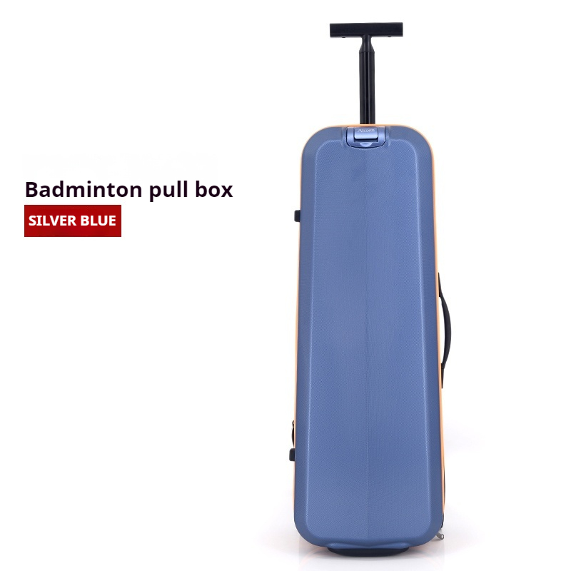 Caso de carrinho de badminton caso de carrinho esportivo high-end 2 rodas à prova dwaterproof água zíper caixa de armazenamento de raquete de badminton