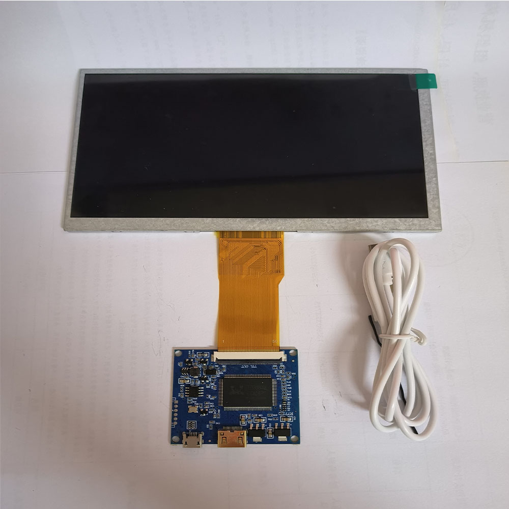 7 Cal 1024*600 Mini kontroler HDMI płyta sterownicza ekran TFT LCD do obudowy komputera Monitor wyświetlacz Raspberry Pi