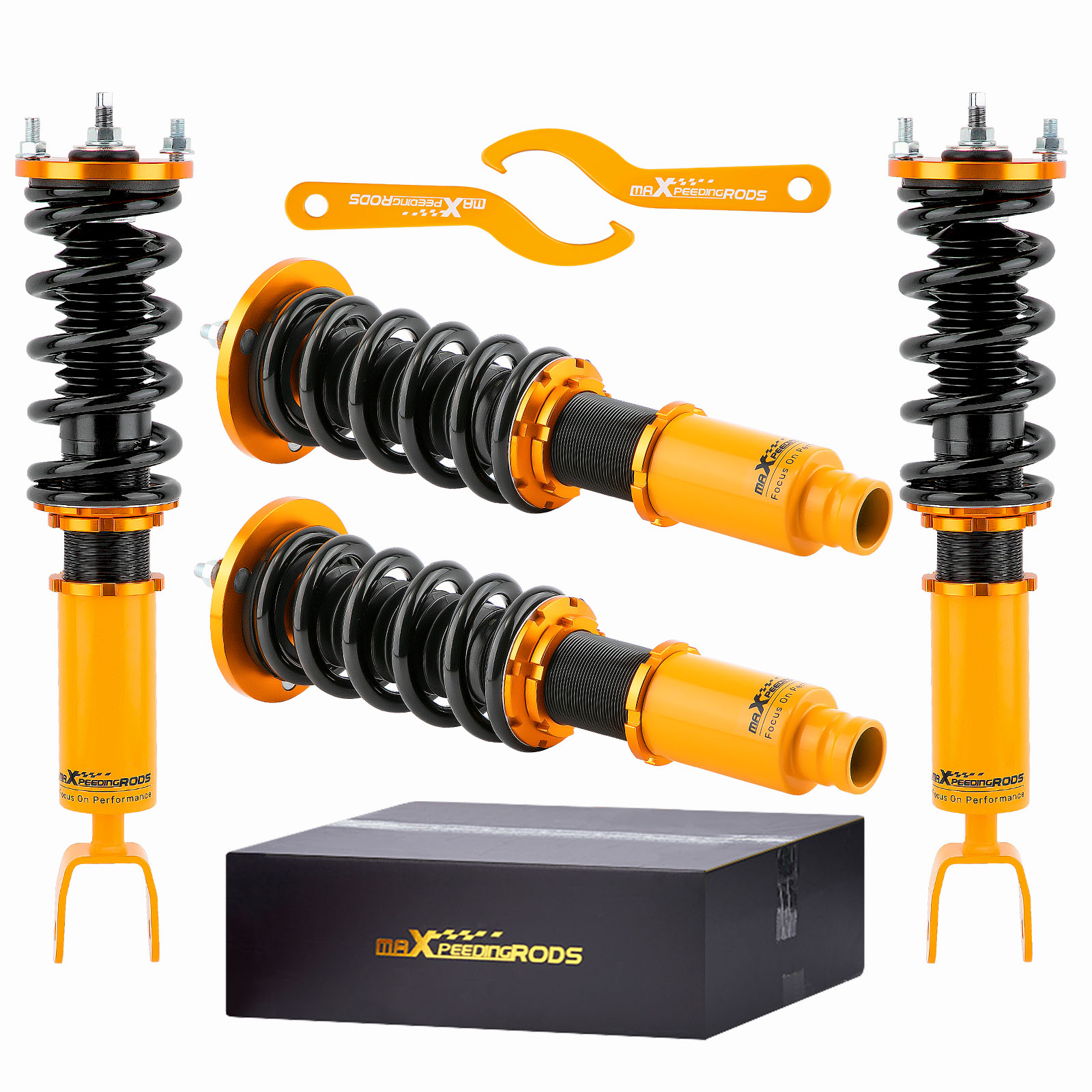 Regulowane zawieszenie sportowe, zestaw sprężyn i amortyzatorów do Honda ACCORD 08-12 i Acura TSX 09-15.