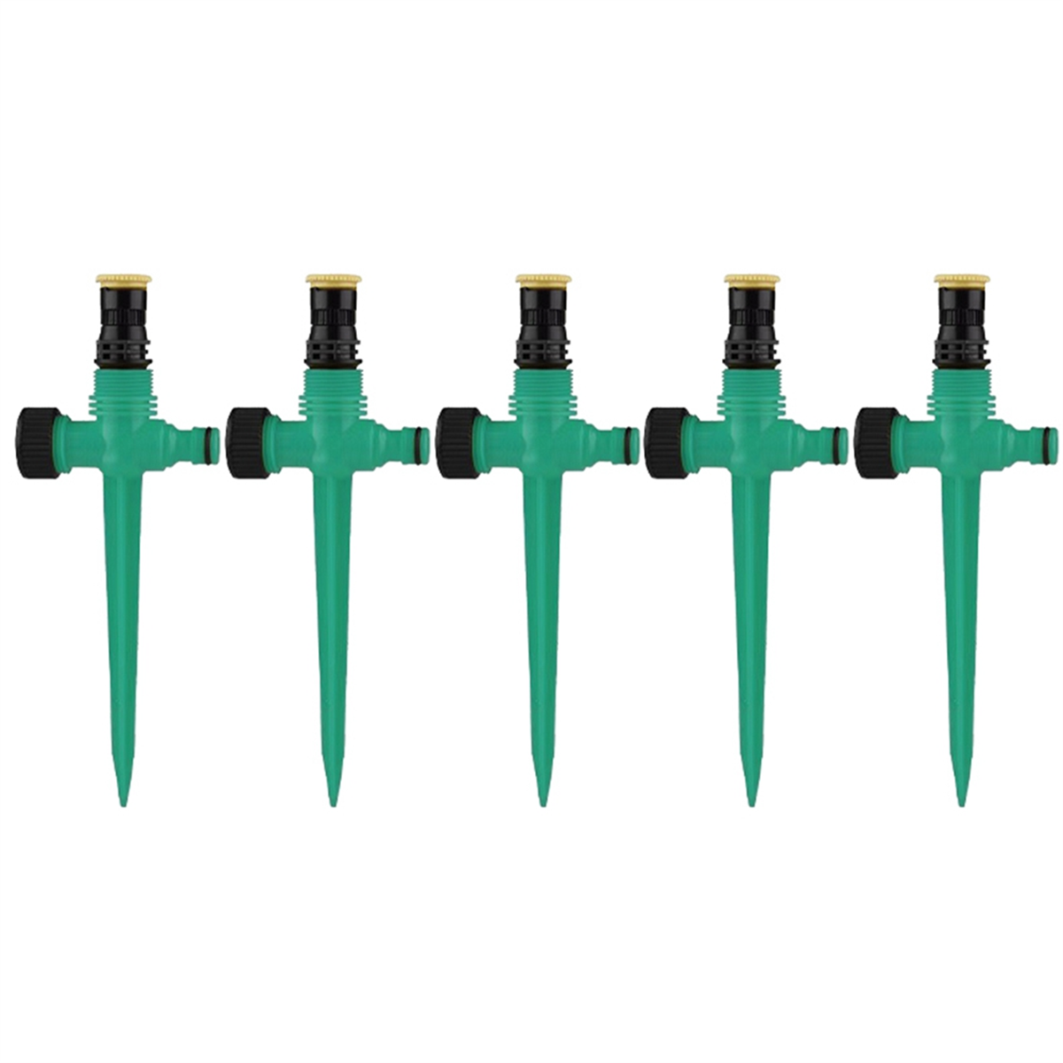 A71P Plant Garden Vegetable Garden Sprinkler Series Pin Sprinkler Adjustable Atomizing Buried Sprinkler Ground Plug Green