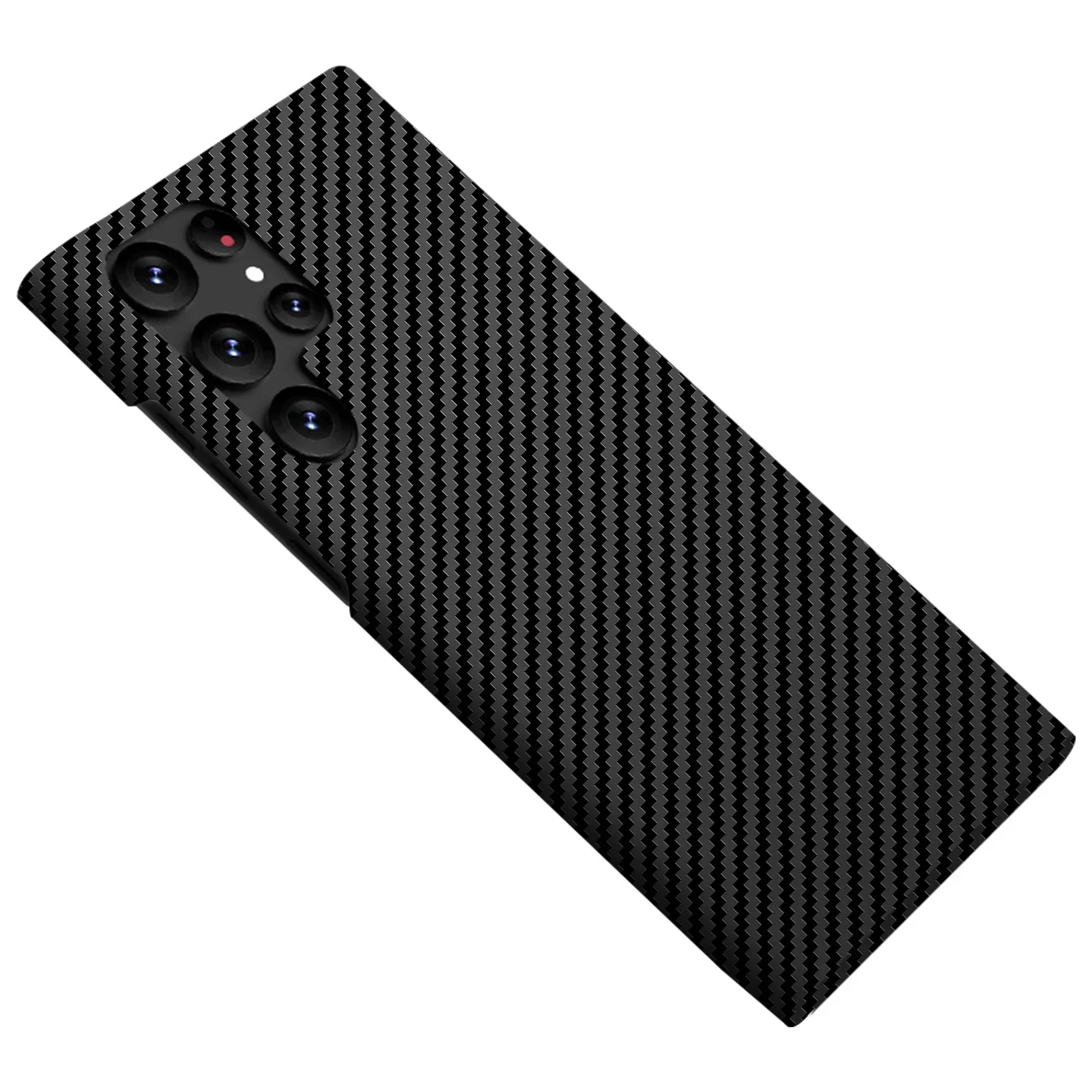 Ultra Slim Fit Koolstofvezel Textuur Patroon PC Case Voor Samsung Galaxy S25 Ultra S24 Plus Business Schokbestendig Telefoon Cover Conque