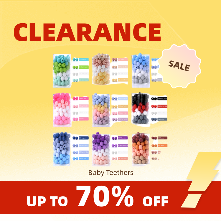 Liquidação_50Pcs/Lote 12mm Contas de Silicone para Bebê, Acessórios Redondos de Silicone para DIY, Corrente de Chupeta para Recém-Nascidos, Pulseira