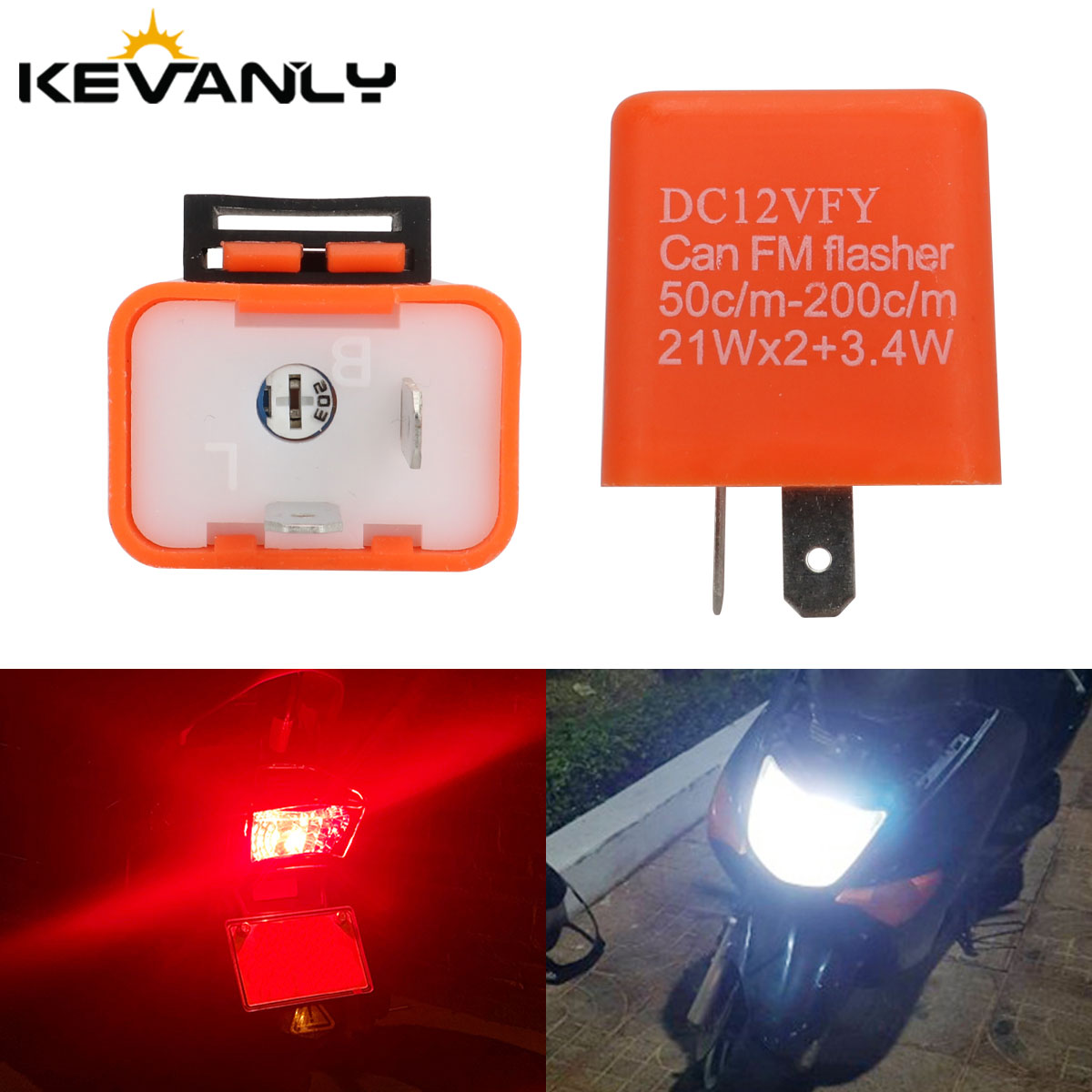 オートバイ LED フラッシャーリレー調整可能な周波数スクエア点滅フラッシャーオートバイ LED ライトターンシグナルインジケータ 12V フラッシュ