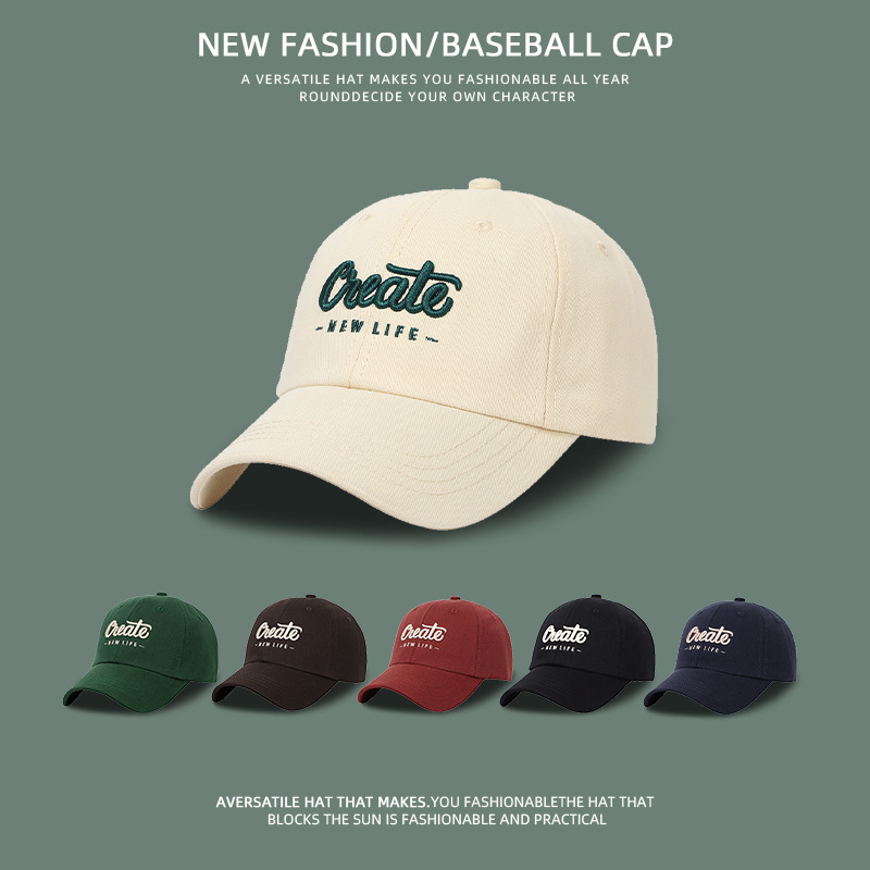 Chapeau pare-soleil réglable et à la mode, Protection solaire pour femmes et hommes, chapeau de Baseball avec lettres, chapeau de soleil d'extérieur pour hommes, chapeau de Golf