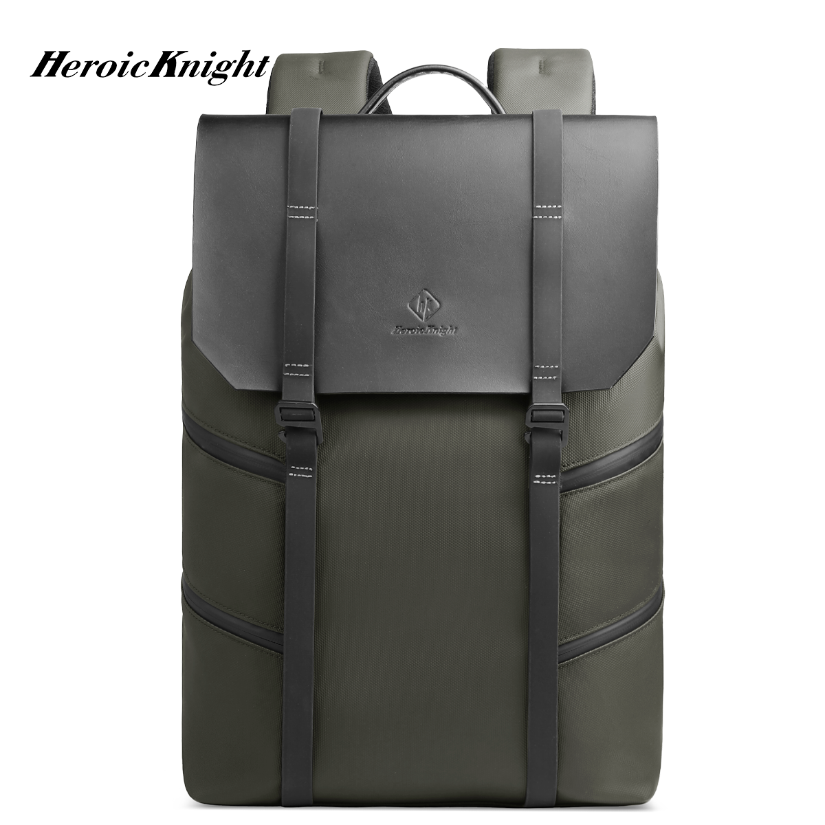 Heroic Knight 15,6" Casual laptoprugzak Heren Waterdichte reisrugzak met grote capaciteit Mode Mannelijke zakelijke pendeltas